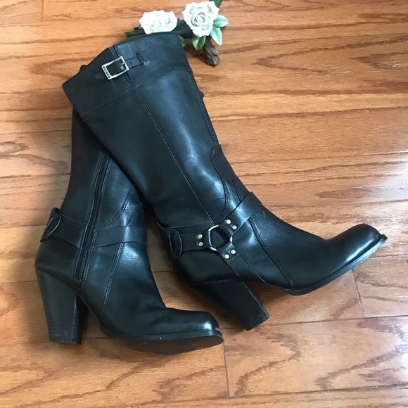 Harley-Davidson Shoes - Harley Davidson, black leather boots